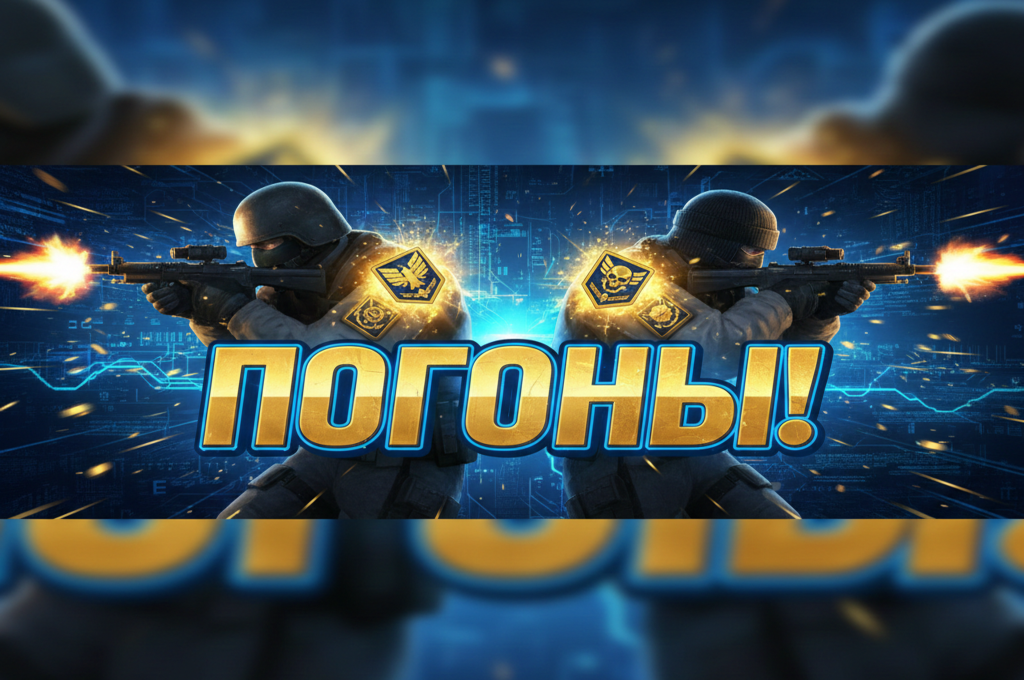 Новые погоны на плечах игроков!